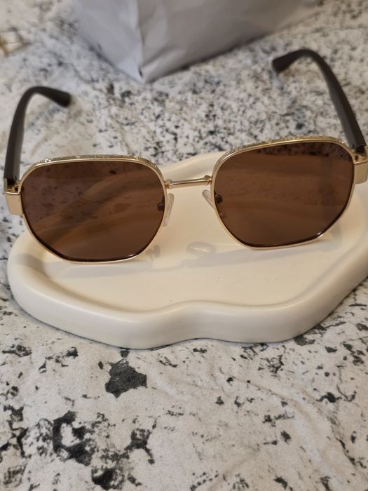 Okulary fendi brązowe