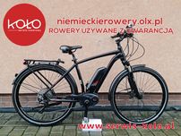 Rower elektryczny męski CARVER koła 28 SHIMANO DEORE XT aluminium