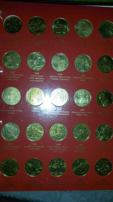 Zestaw monet okolicznościowych 2 zł kolekcjonerskie NBP