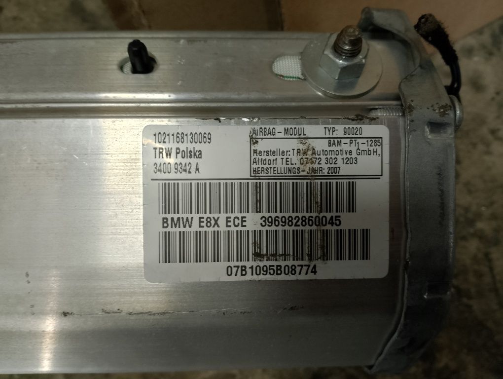 Poduszka air bag BMW e87 E90 E91 komplet
