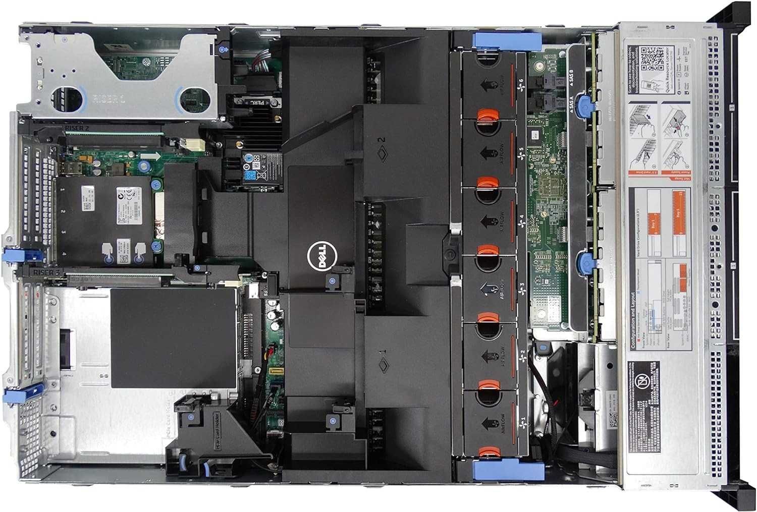 DELL R730 | 48 x vCPUs | 128GB DDR4 | iDRAC8 | 16 x Espaços HDD 2.5"