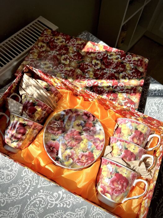 Новий кавовий (чайний) сервіз на 6 персон