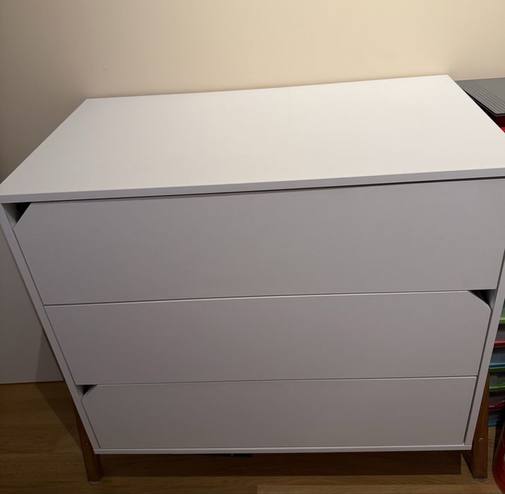 Bellamy Lotta komoda 91,5x90x50cm stan BDB biała