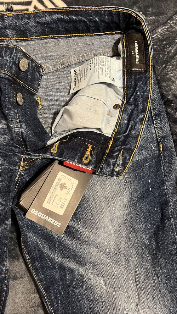Calcas dsquared2 novas com etiqueta
