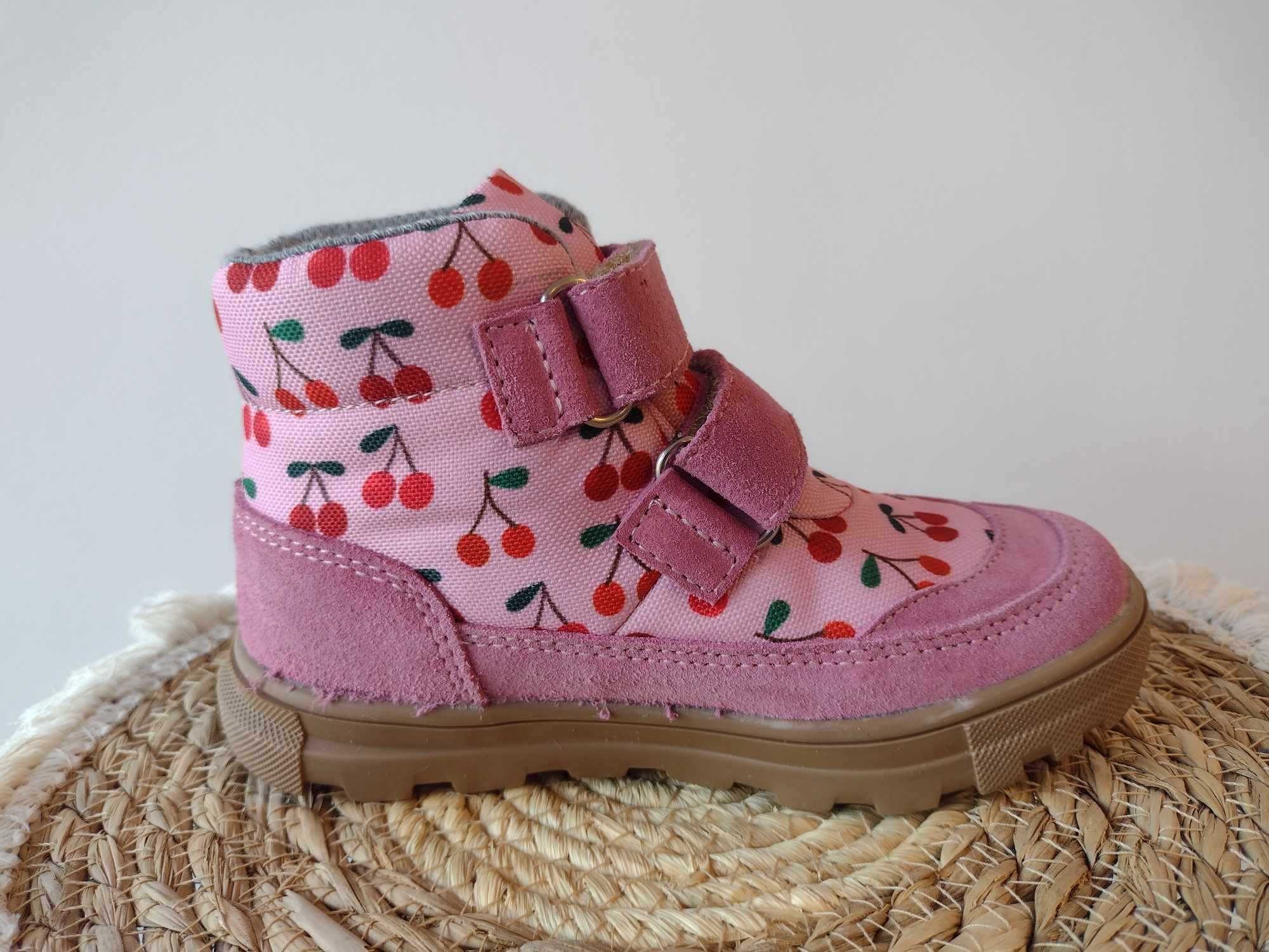Trzewiki dziewczęce r.28 Mido 32-41 cherry pink TE-POR