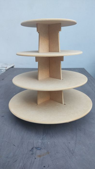 Prato  madeira Cake stand