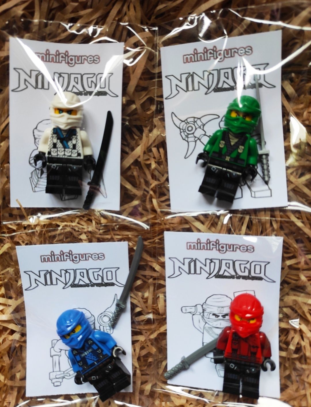 Ninjago SETs minifiguras compatível com LeGo