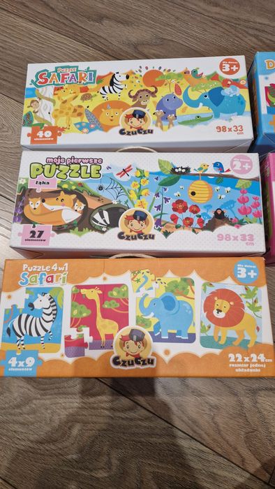 Puzzle czuczu dla dziecka 2-3 latka
