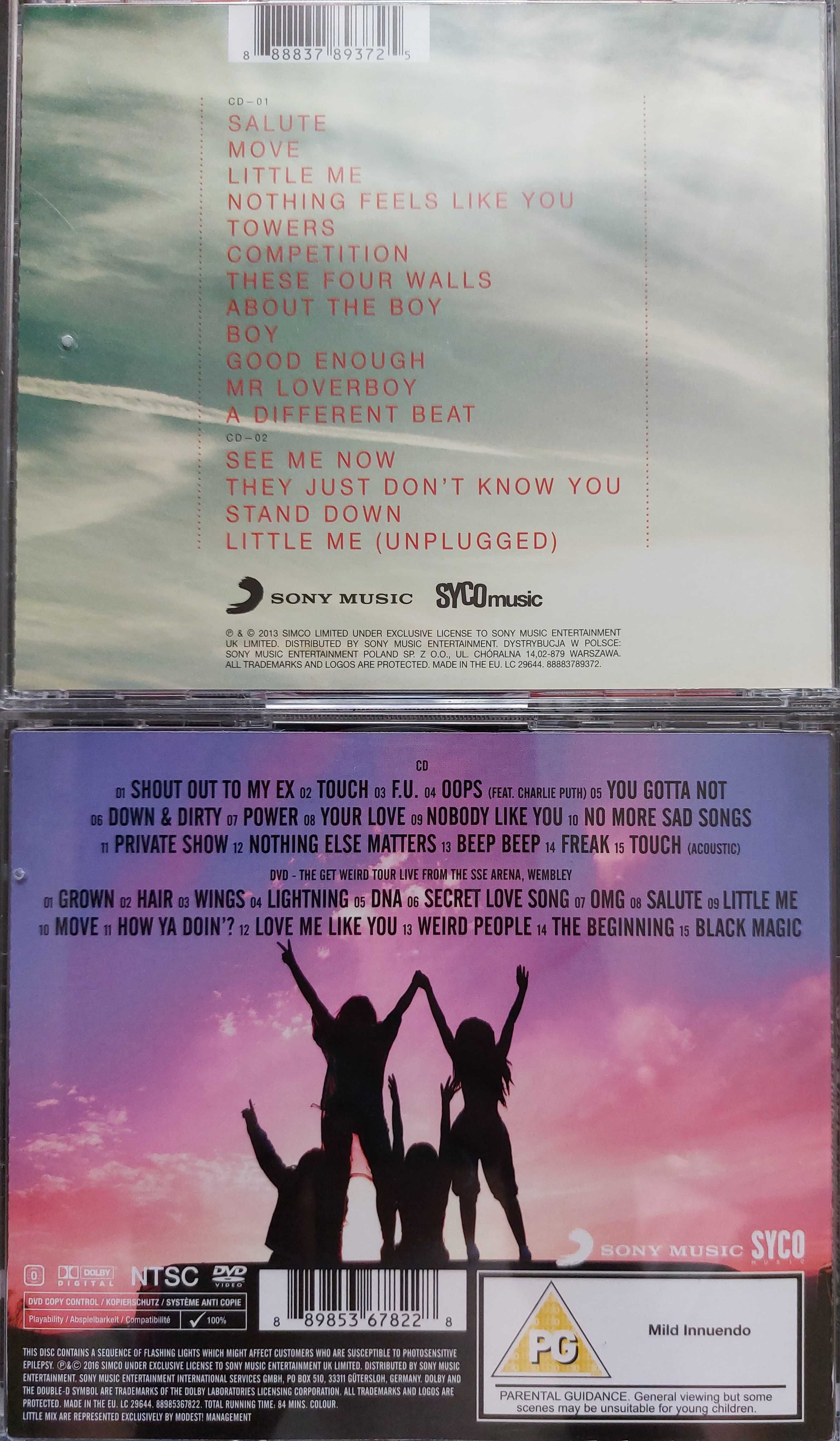 Little Mix - Salute 2 CD, Glory Days CD+DVD