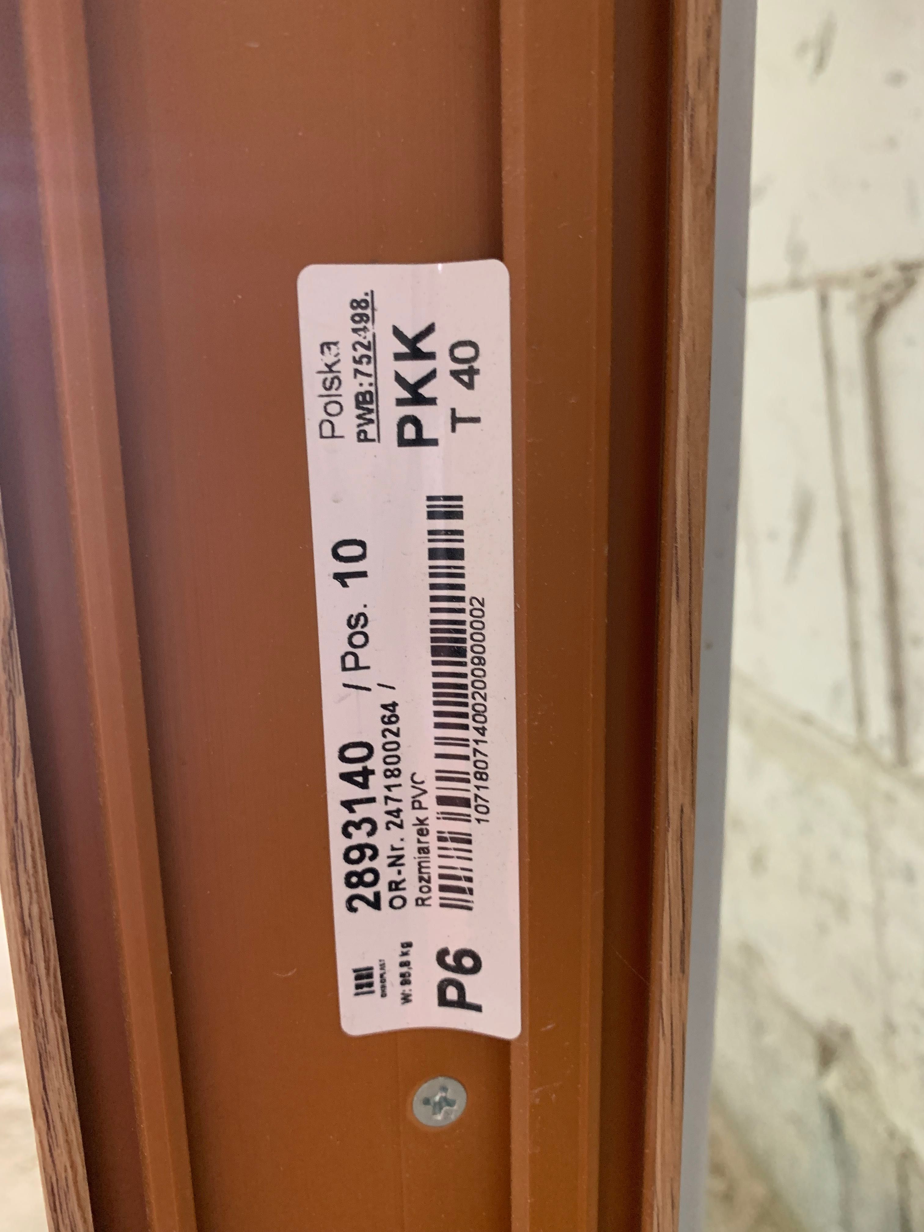 Okno 150x150 rozwierno uchylne Dąb Turner
