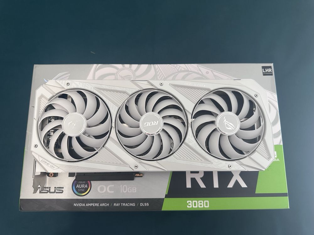 Asus Rtx 3080 Oc 10gb White Edition Nova