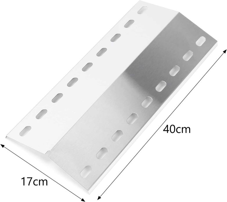 Osłona palnika na palnik grilla gazowego 40 x 17 cm Dyfuzor Aromatyzer