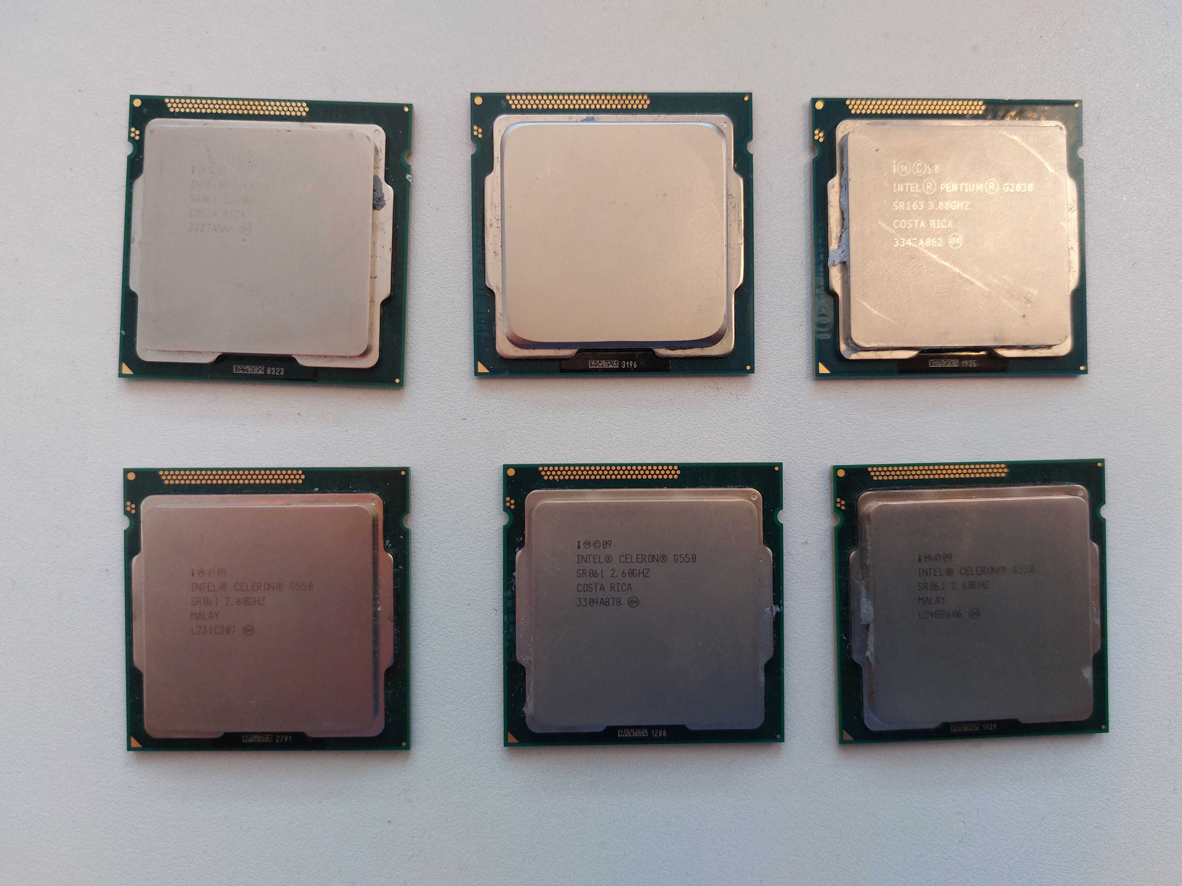 Процесори Intel, AMD; Жорсткі диски HDD; Пам`ять SO-DIMM DDR2, DDR3.