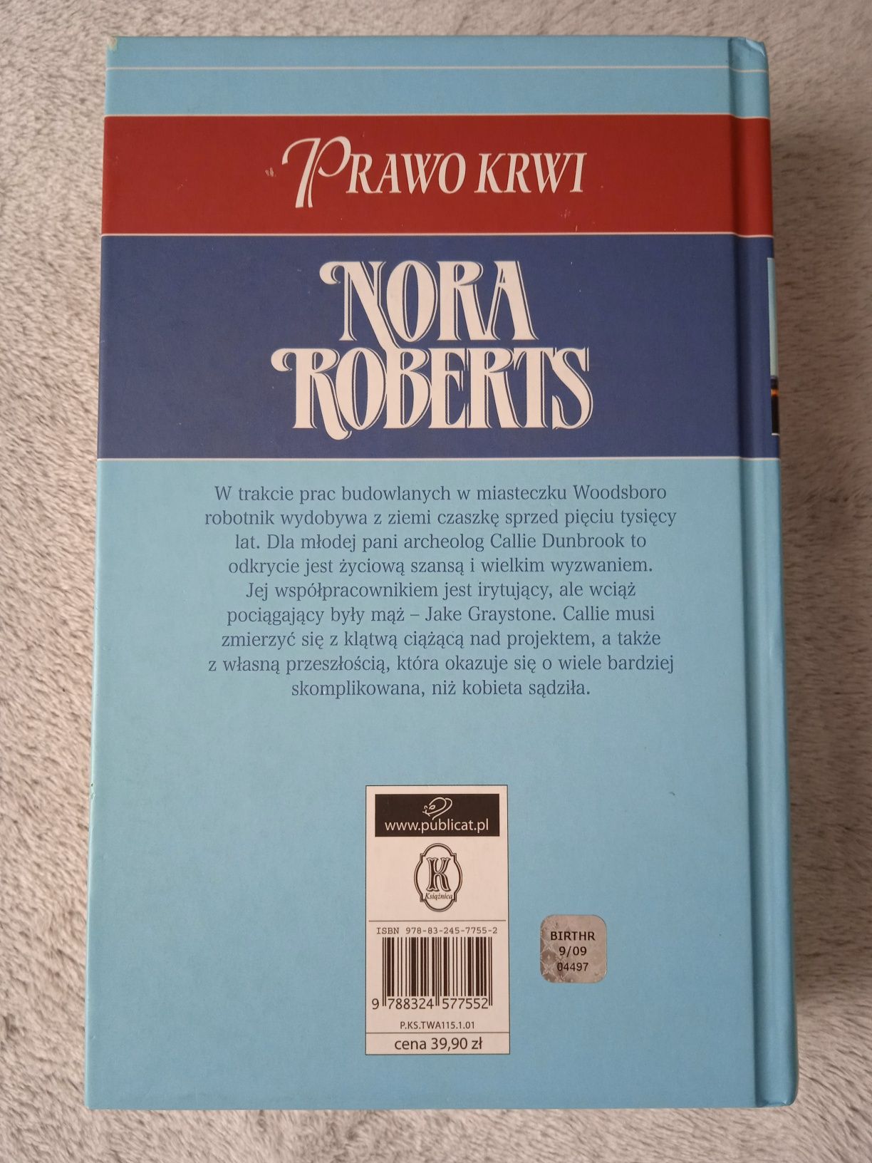 Prawo krwi - Nora Roberts