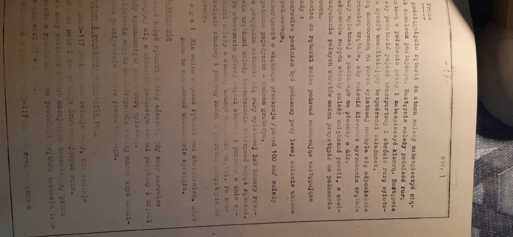 stara dtr rębarka tarczowa DVWD-117 dla kolekcjonerów prl