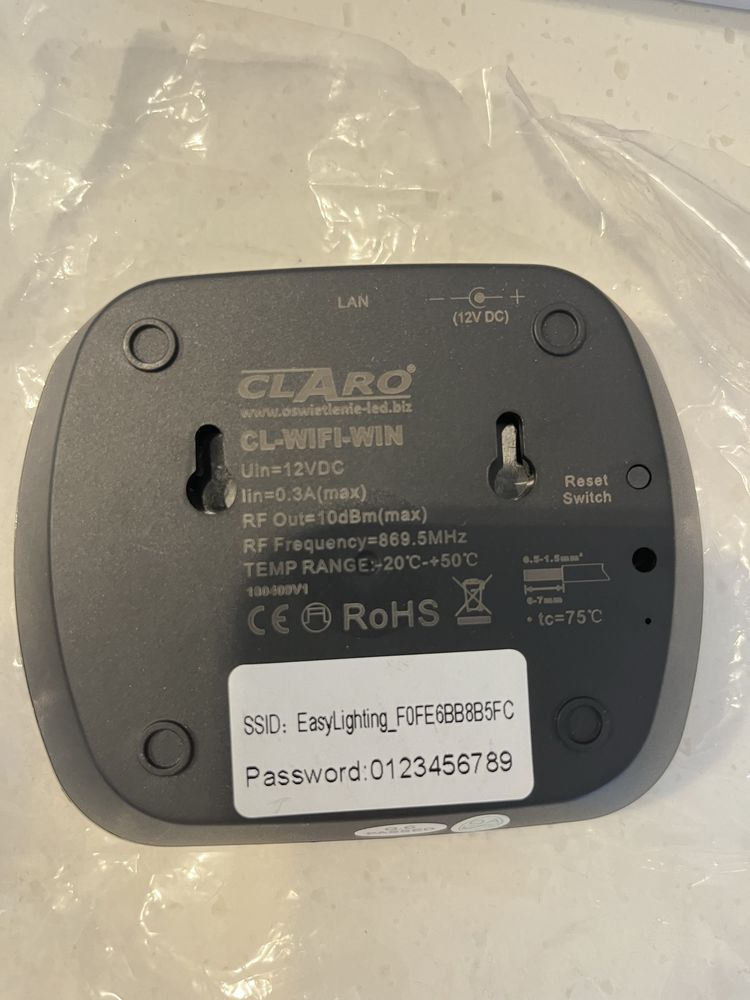 Sterownik oświetlena led WiFi Claro