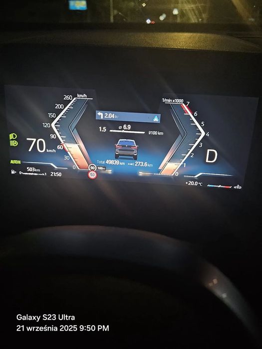 BMW X1 BMW X1 xDrive23 Mild Hybrid z hakiem elektrycznym+koła zimowe pirelli