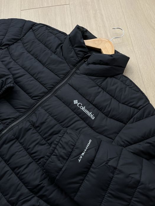 Оригінал Columbia (S-M) Powder Lite Куртка Нова Ветровка Мужская Чорна