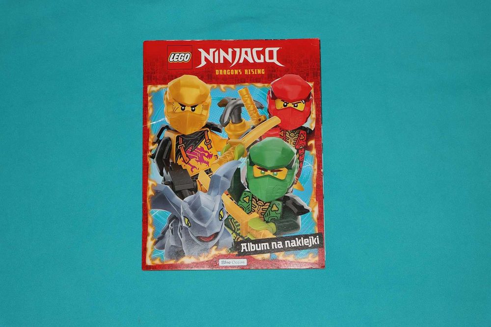 Lego Ninjago Dragons Rising - ALBUM na NAKLEJKI