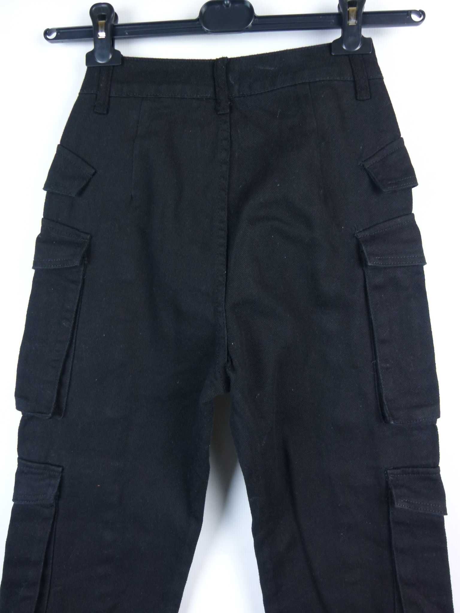 SHEIN Petite spodnie bojówki joggery 100% bawełna / XXS