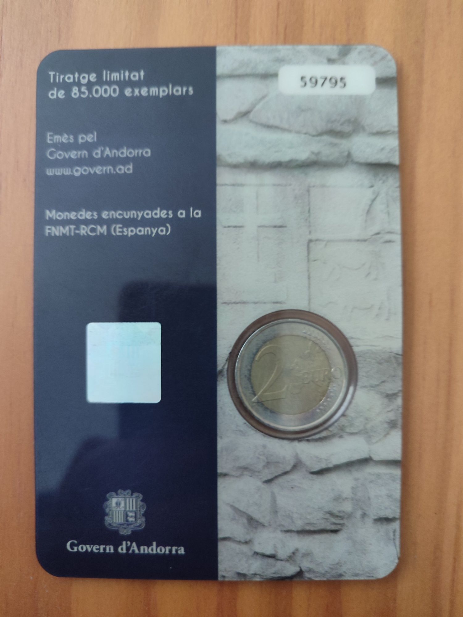 Moeda 2 € Andorra 2016