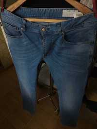 Джинсы Selected Homme jeans Дания w34 stretch mid blue.