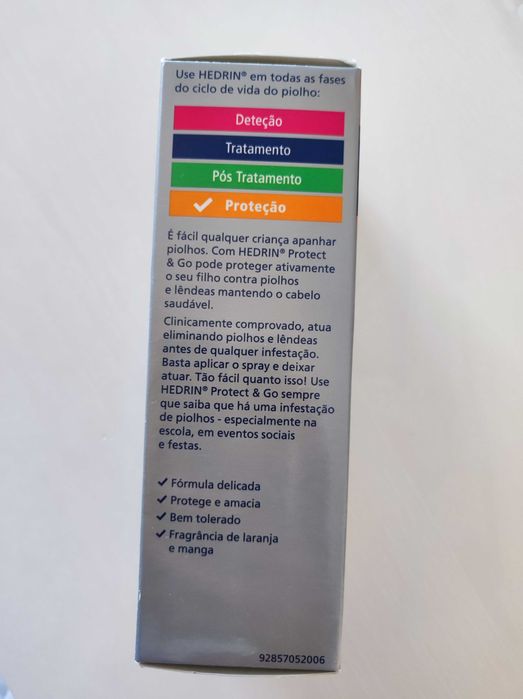 Spray prevenção de piolhos - novo