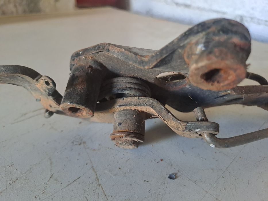 Pedal de travão de uma Yamaha RZ50