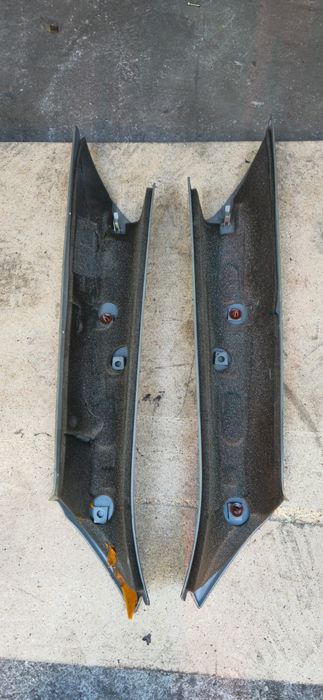 Audi 80 B4 Sedan Słupki D Szare