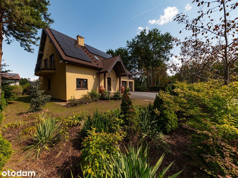 Energoszczędny dom, Warszawa 20 min, cicho i zielono, duża działka