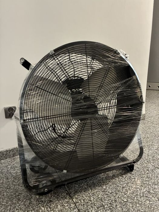 Wentylator przemysłowy 60cm czarny