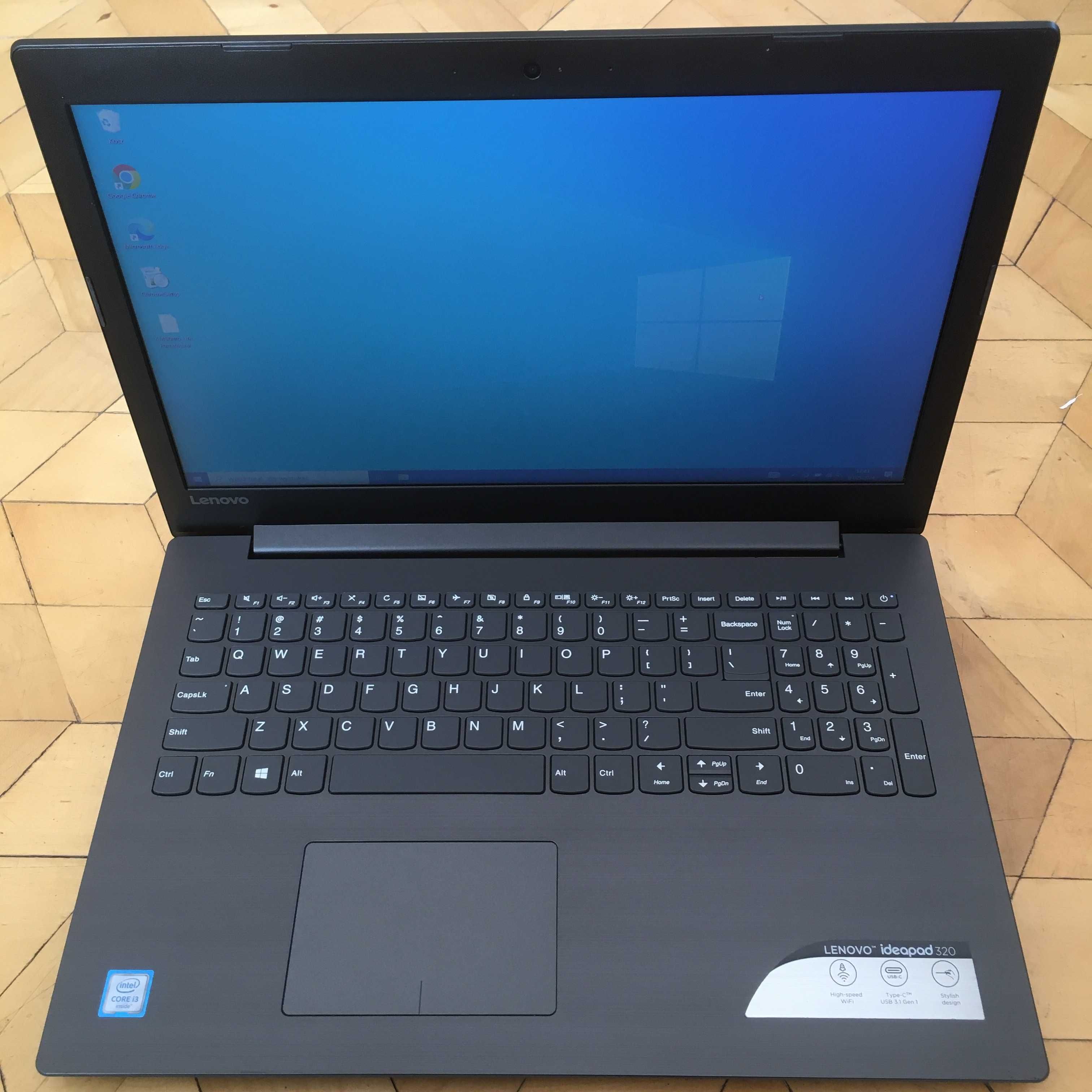 Laptop Lenovo 320-15 i3 6gen. Ram 8GB Dysk SSD 240GB  Stan Jak Nowy