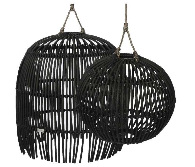 Lampa wisząca Kano 45x41cm Miloo Home, czarna