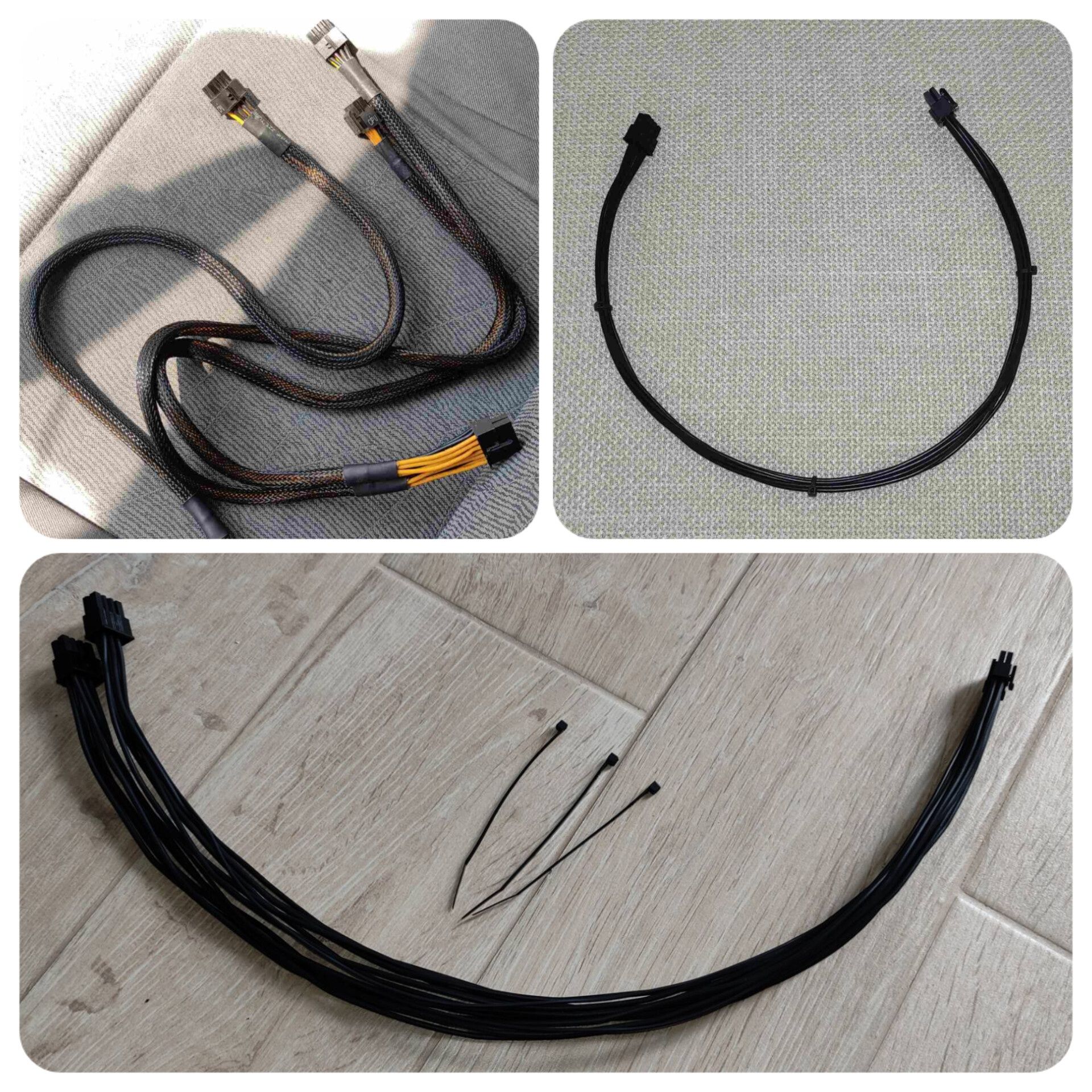 Модульні кабелі chieftec, Corsair,Proton,Evga інш.PCI-E, Sata, Molex,