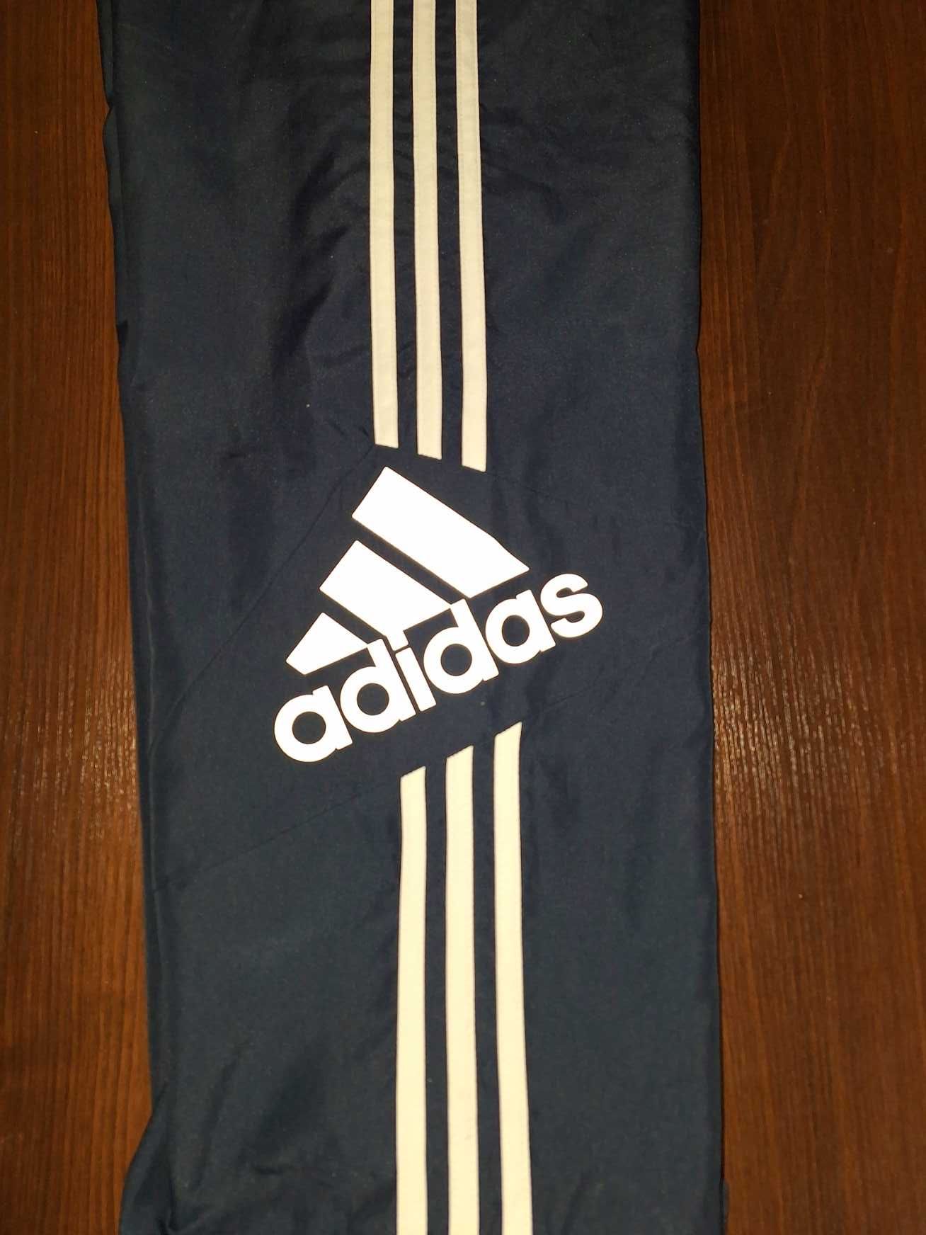 Спортивные штаны adidas original тёмно синие размер 48-50