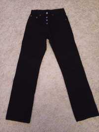 nowe czarne spodnie Levi's 501 W27 L32