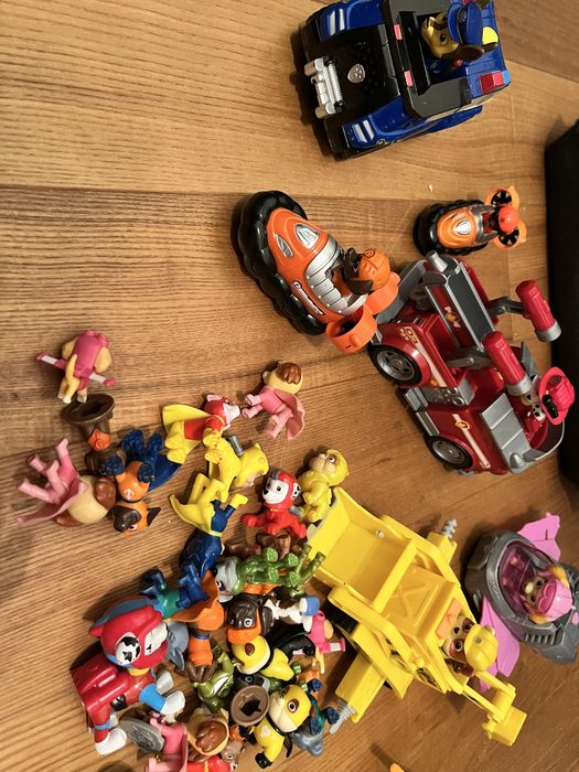 Psi patrol samochody i figurki zestaw