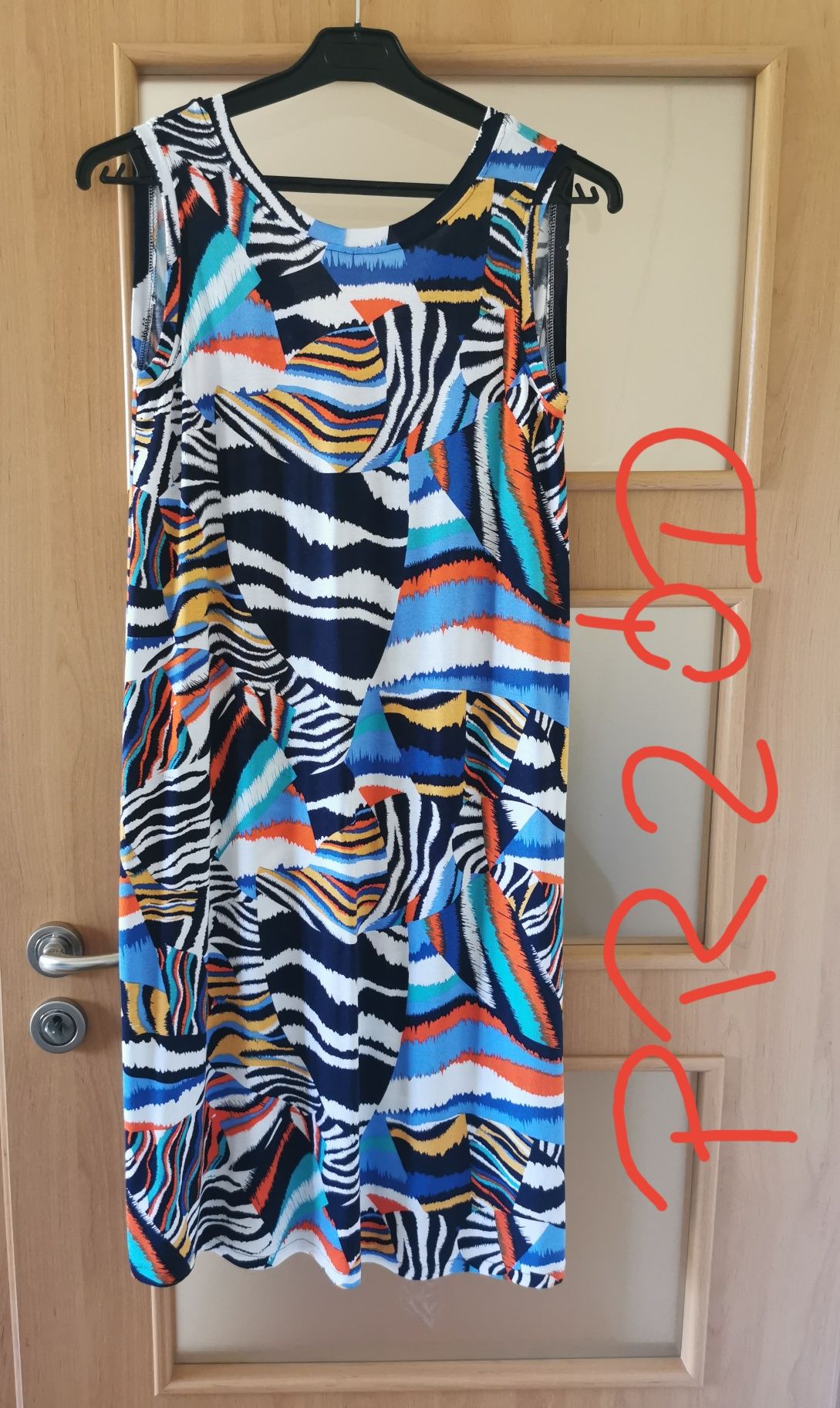 Kolorowa sukienka damska 36/38