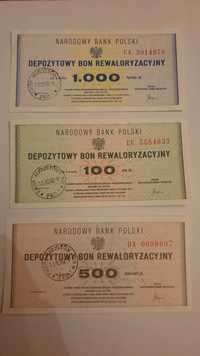 Okazja bony z 1982 r.