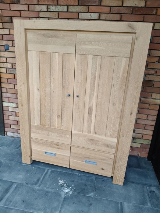 Aktówka dębowa / meble holenderskie