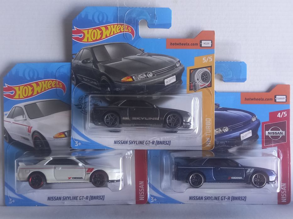 Conj 3 hot wheels nissan skyline GT-R