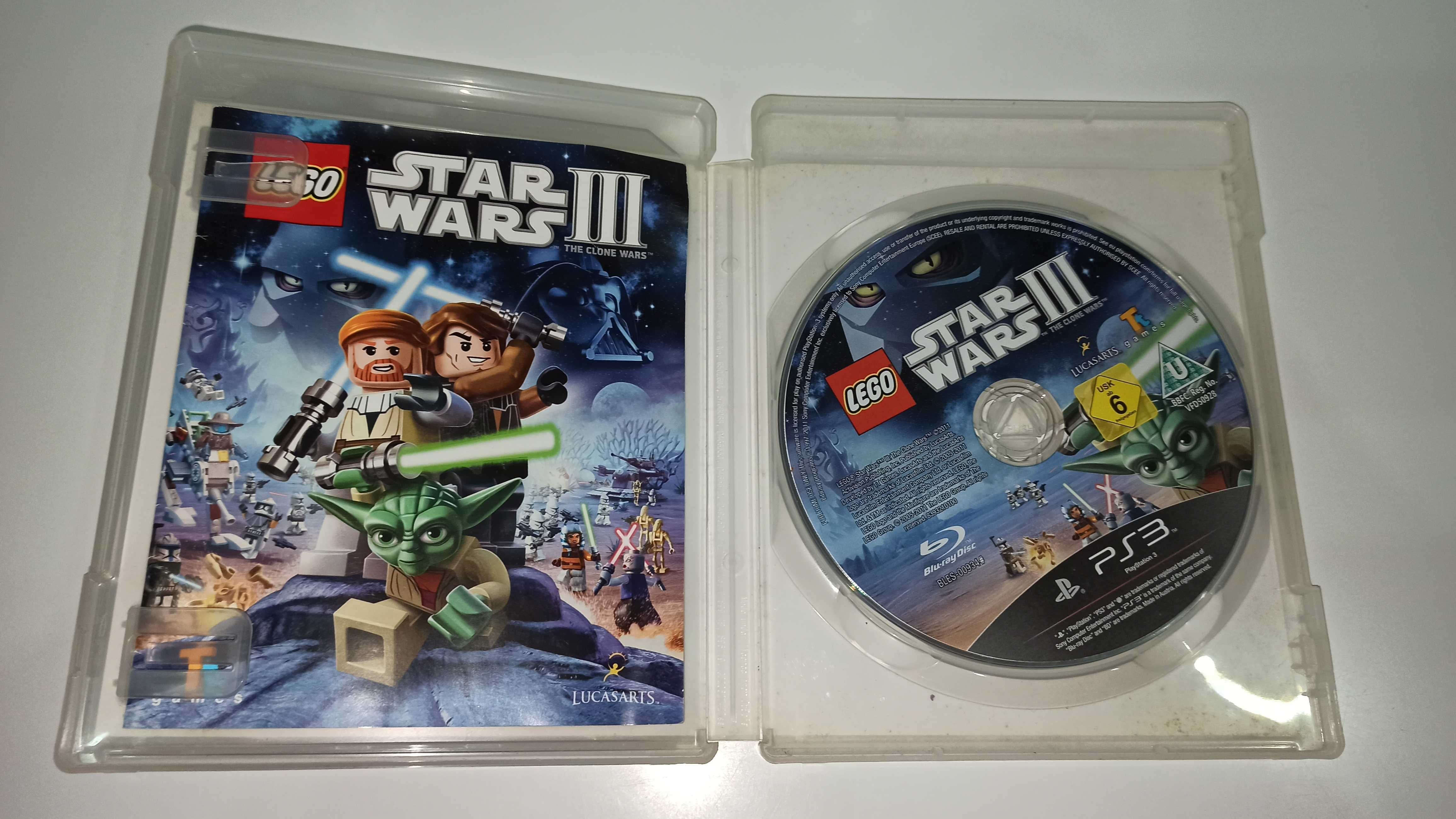 ps3 LEGO STAR WARS III wojny klonów 1-2 graczy dla dzieci