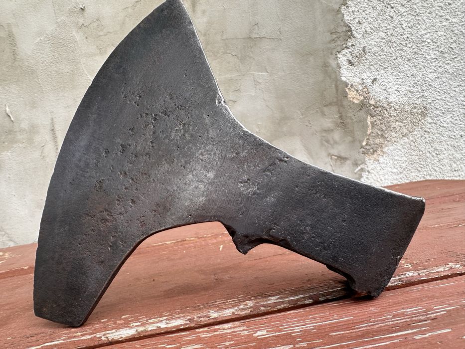 Stara siekiera/topór bojowy sygnowany vintage oldschool