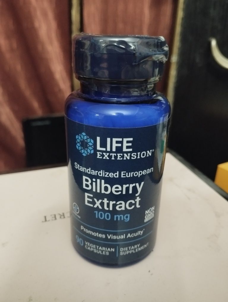 Экстракт черники, Bilberry Extract, Life Extension, стандартизированны