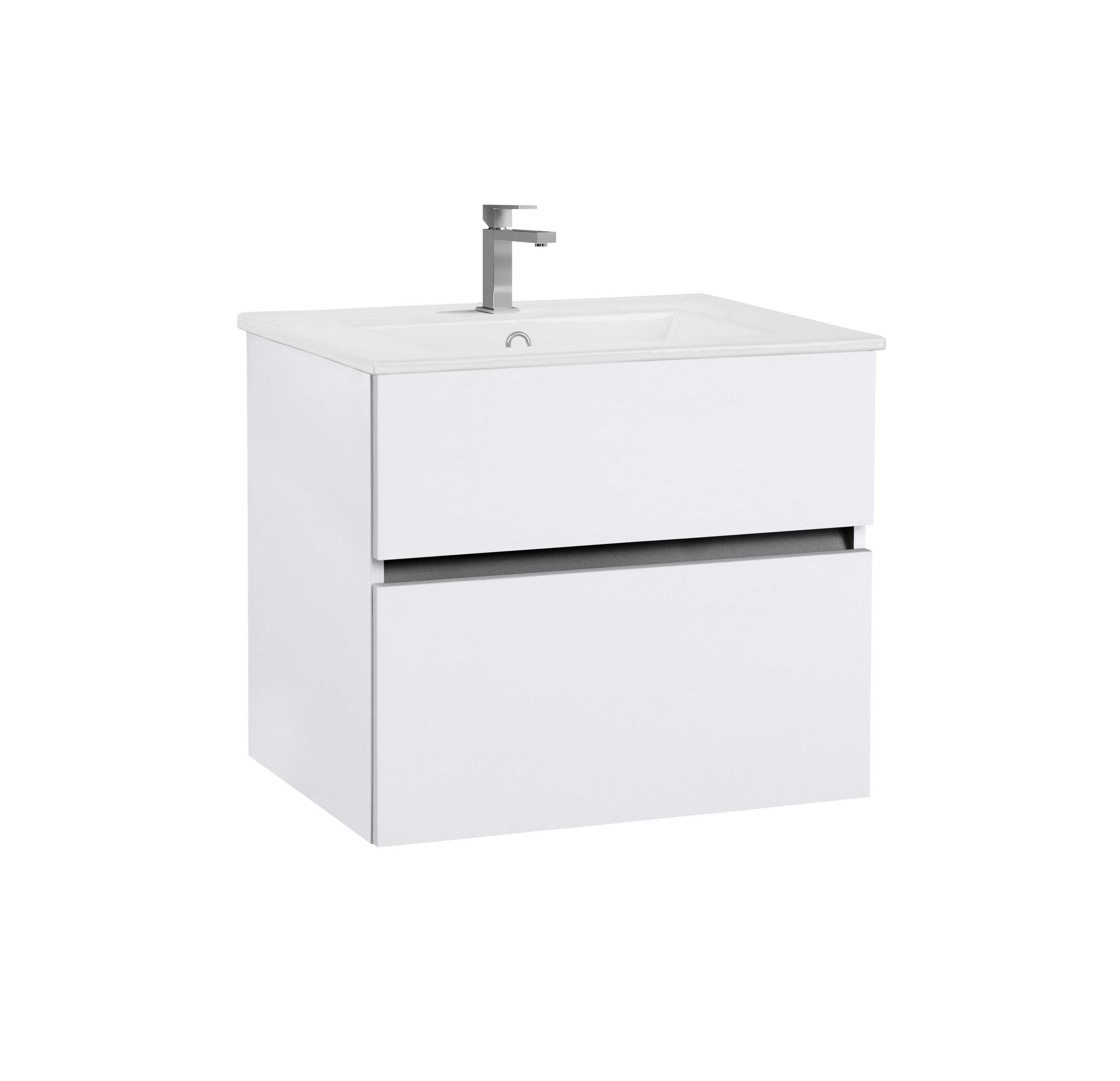 Szafka z umywalką ceramiczną Szafka łazienkowa 60x45 NOWA POŁYSK