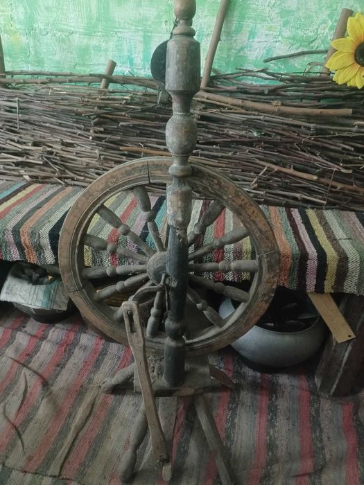 старовинна стариная  прялка кудель музей етнічна історія  України