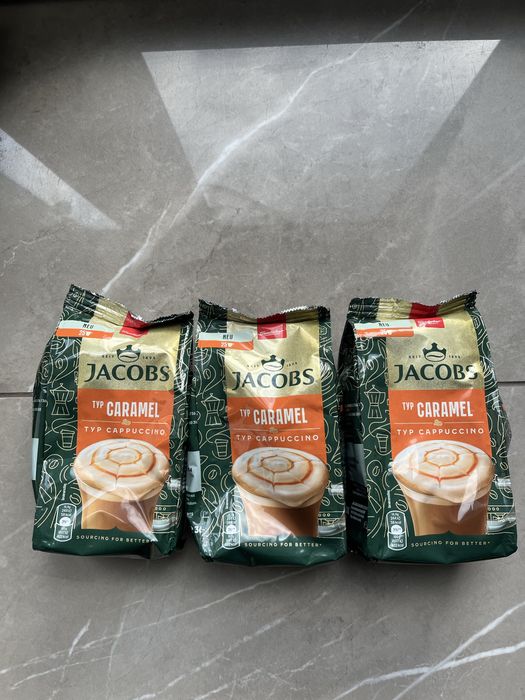3x niemieckie cappuccino jakobs karmel 360g