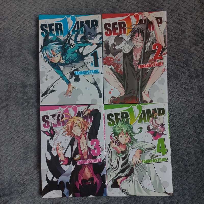 Servamp 1, 2, 3, 4 manga studio JG