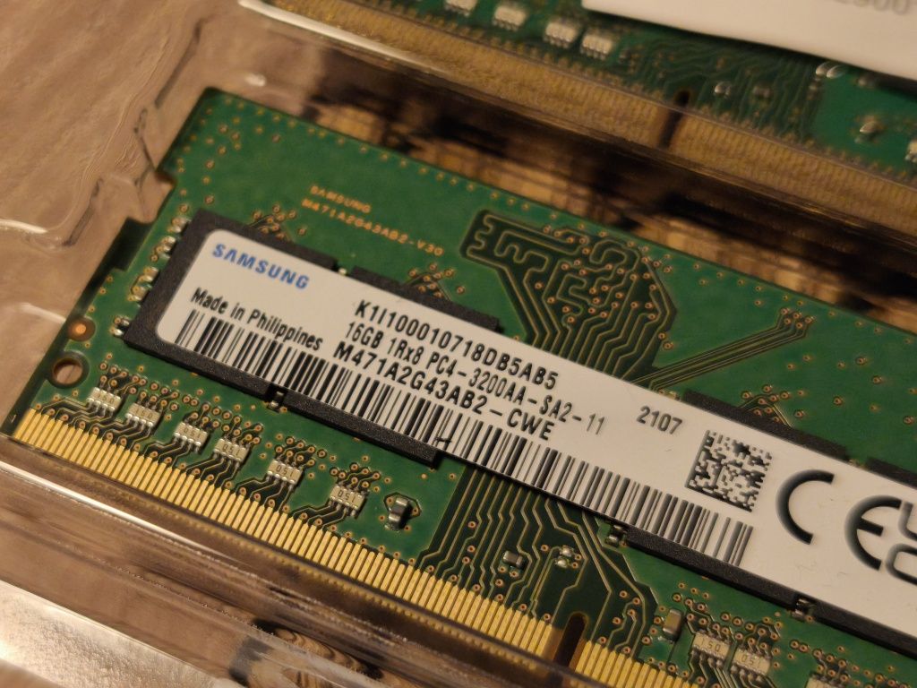 Pamięć ram Samsung 32GB PC4 DDR4 3200MHZ Sodimm