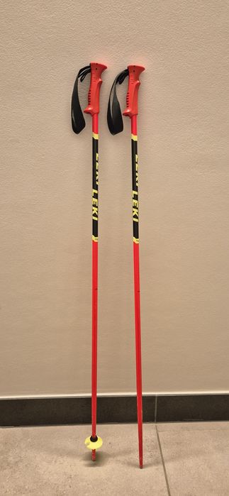 Kijki narciarskie LEKI 105cm RACING KIDS
